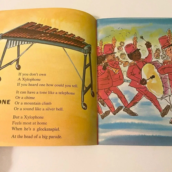 Vintage 1968 Instruments of the Orchestra 7  Inch Record and Book Columbia - Picture 6 of 16